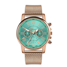 Load image into Gallery viewer, Bussiness Women's Watches Fashion Geneva Brand Roman Numeral Simple Clock Kol Saati Montre Femme Relogio Feminino Reloj Mujer@50