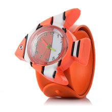 Load image into Gallery viewer, 3D Kids Cartoon Watches Lovely Silicone Band Slap Watch Casual Animal Children Clock Creative Quartz Wristwatch Christmas Gift