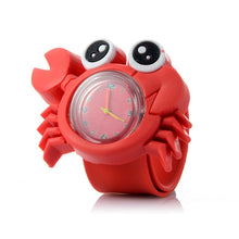 Load image into Gallery viewer, 3D Kids Cartoon Watches Lovely Silicone Band Slap Watch Casual Animal Children Clock Creative Quartz Wristwatch Christmas Gift