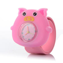 Load image into Gallery viewer, 3D Kids Cartoon Watches Lovely Silicone Band Slap Watch Casual Animal Children Clock Creative Quartz Wristwatch Christmas Gift