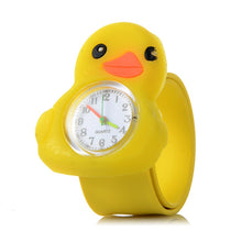 Load image into Gallery viewer, 3D Kids Cartoon Watches Lovely Silicone Band Slap Watch Casual Animal Children Clock Creative Quartz Wristwatch Christmas Gift