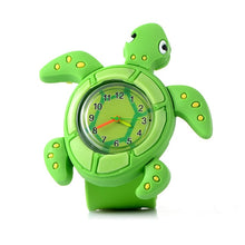 Load image into Gallery viewer, 3D Kids Cartoon Watches Lovely Silicone Band Slap Watch Casual Animal Children Clock Creative Quartz Wristwatch Christmas Gift